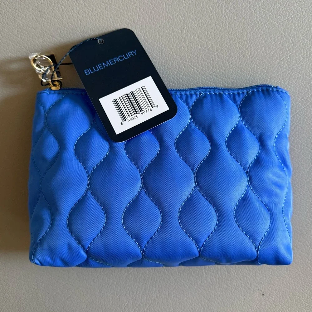 Limited Edition Cosmetic Bag | Quilted Textile Upper | NEW with Tag